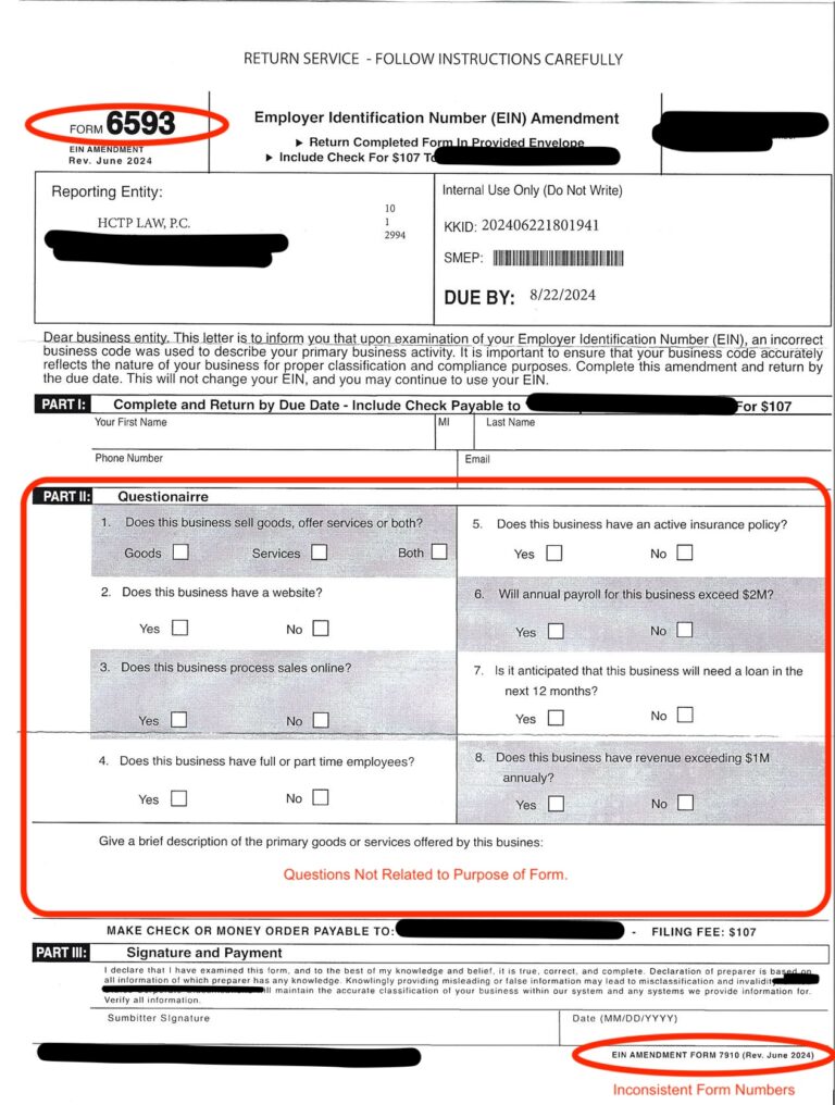 10 Ways You can Spot a Fake Government Form Scam - HCTP Law